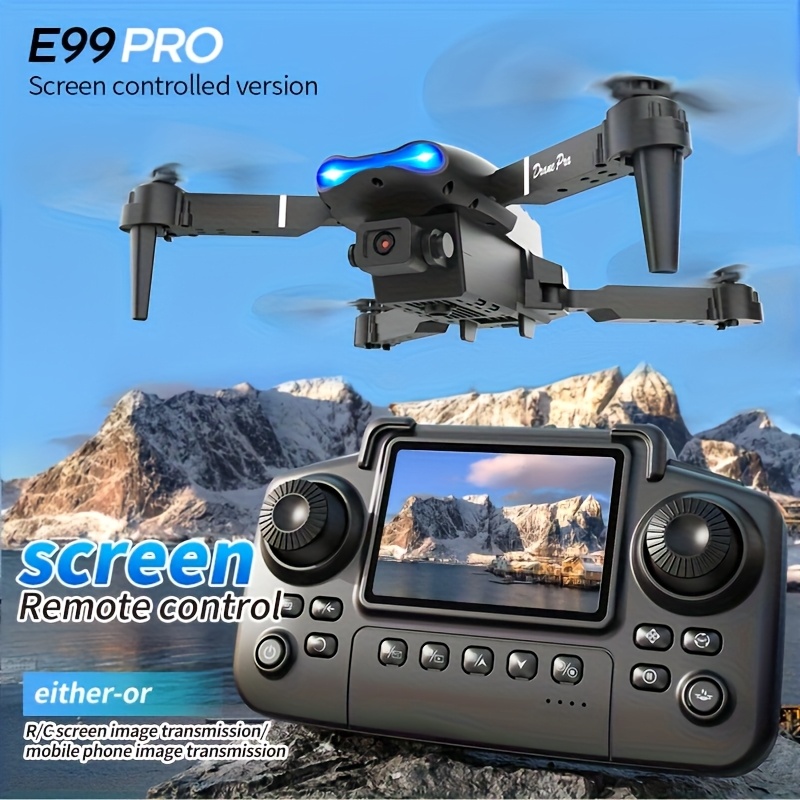 Drone Camera Professional - Ulepszony model E99 PRO MAX z