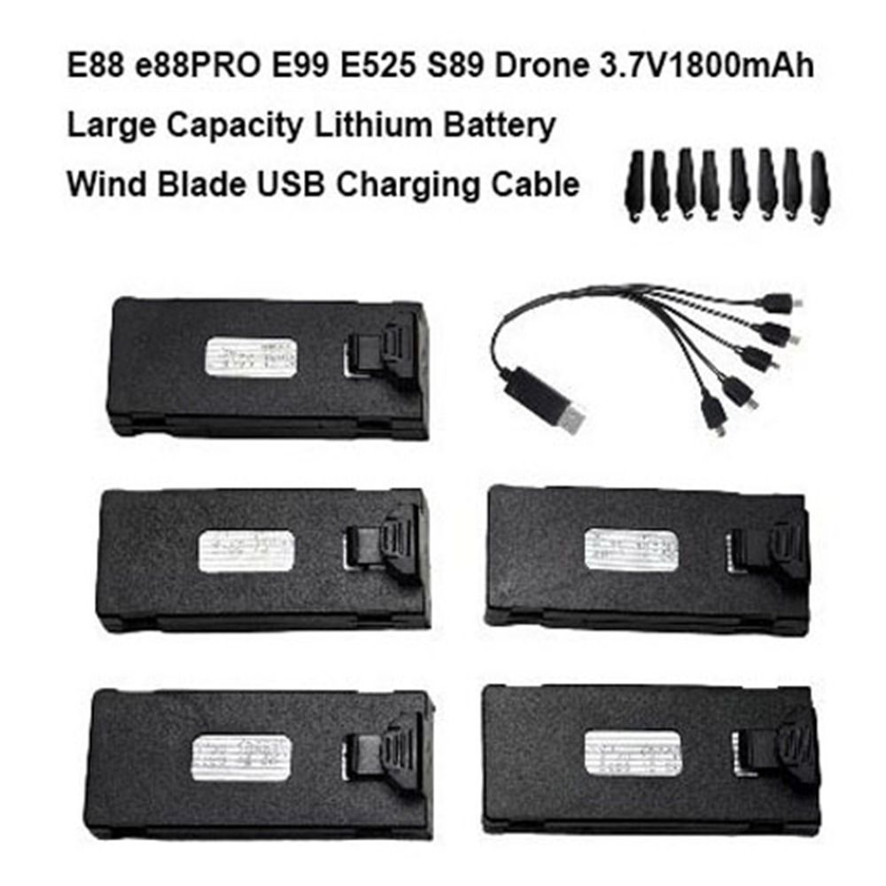 Czarna bateria litowa 3,7 V 18 – Eachine Drone E010 recenzja i cena