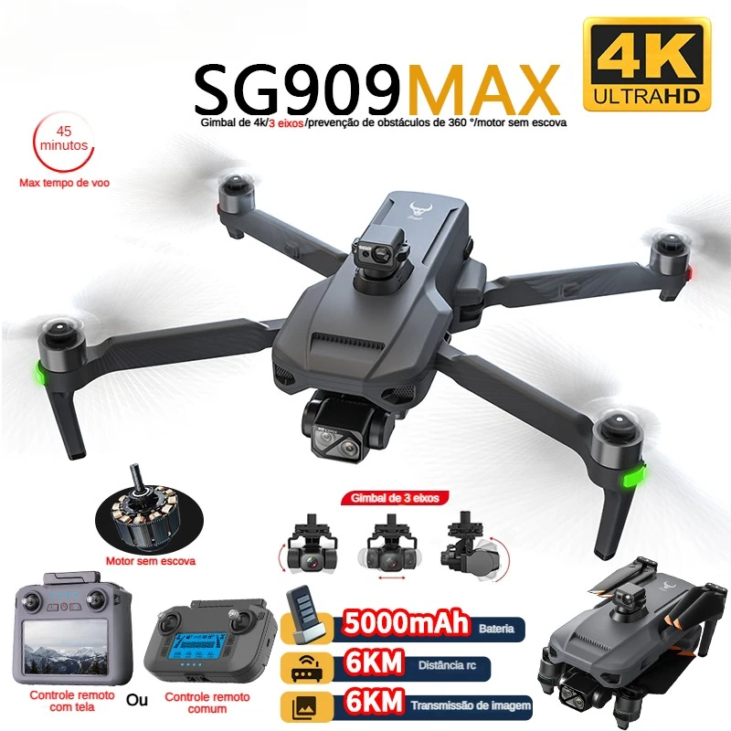 ZLL SG909 SG909MAX Profesjonal – Drone Camera Hd recenzja i cena